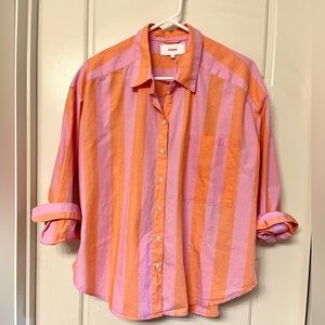 Xirena Jordy Shirt in Pomelo Stripe